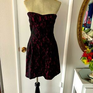 5/$25 RUBY ROX BLK LACE/ PURPLE DRESS